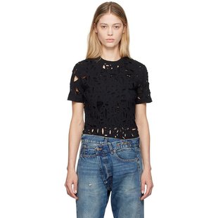 黑色 Excess Distress 潮奢 恤 女士 R13WK245K001A R13