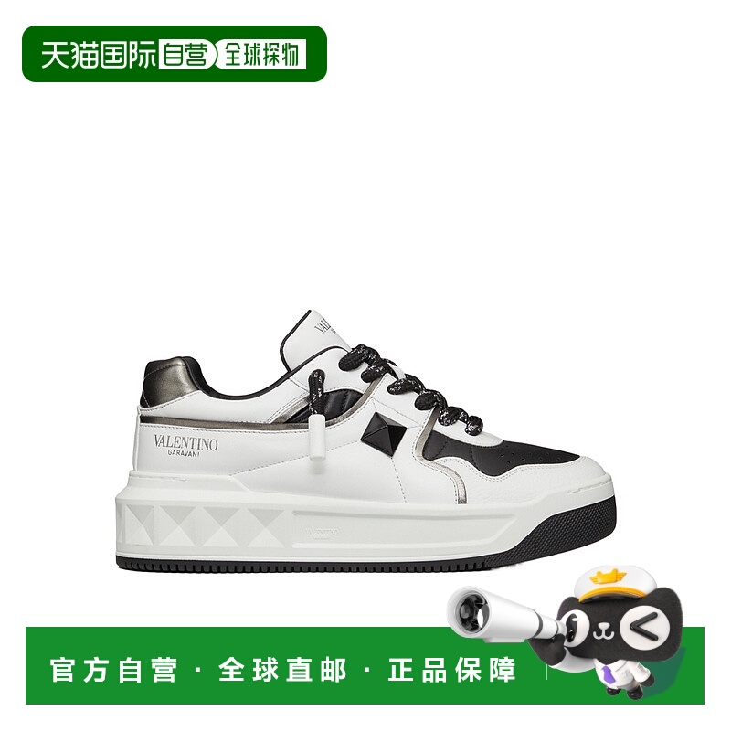 香港直邮VALENTINO ONE STUD XL男士羊皮低帮运动鞋 Men crov