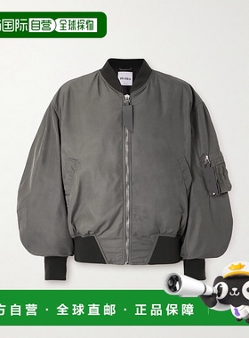 香港直邮The Attico 女士 Closure and One 灰色前拉链口袋袖高科