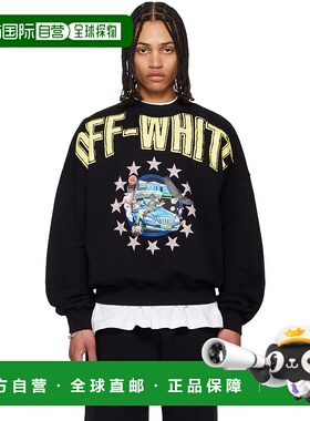 1h可退 香港直邮潮奢 OFF-WHITE C O VIRGIL ABLOH 男士 黑色 Fre