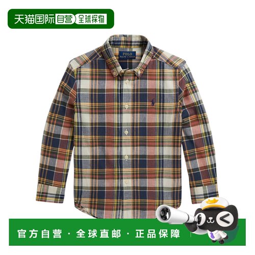 香港直邮POLO RALPH LAUREN 男童衬衫 322B18219002 SS2026