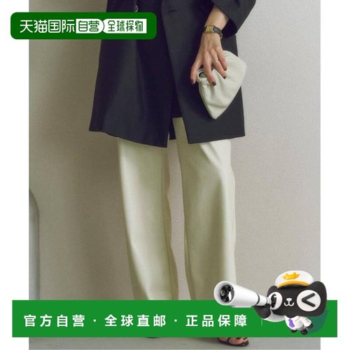1h可退 日本直邮plage MY_仿皮休闲裤阔腿裤西装裤
