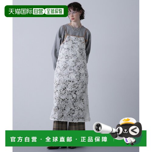 ROSE BUD 女士刺绣蕾丝两穿连衣裙 202244041006【付后1h可退】