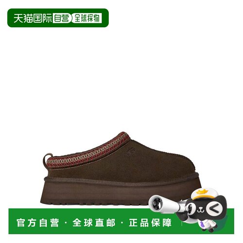 香港直邮UGG 女士拖鞋 1174471DUSTEDCOCOA AW2025 深棕色 W Tazz