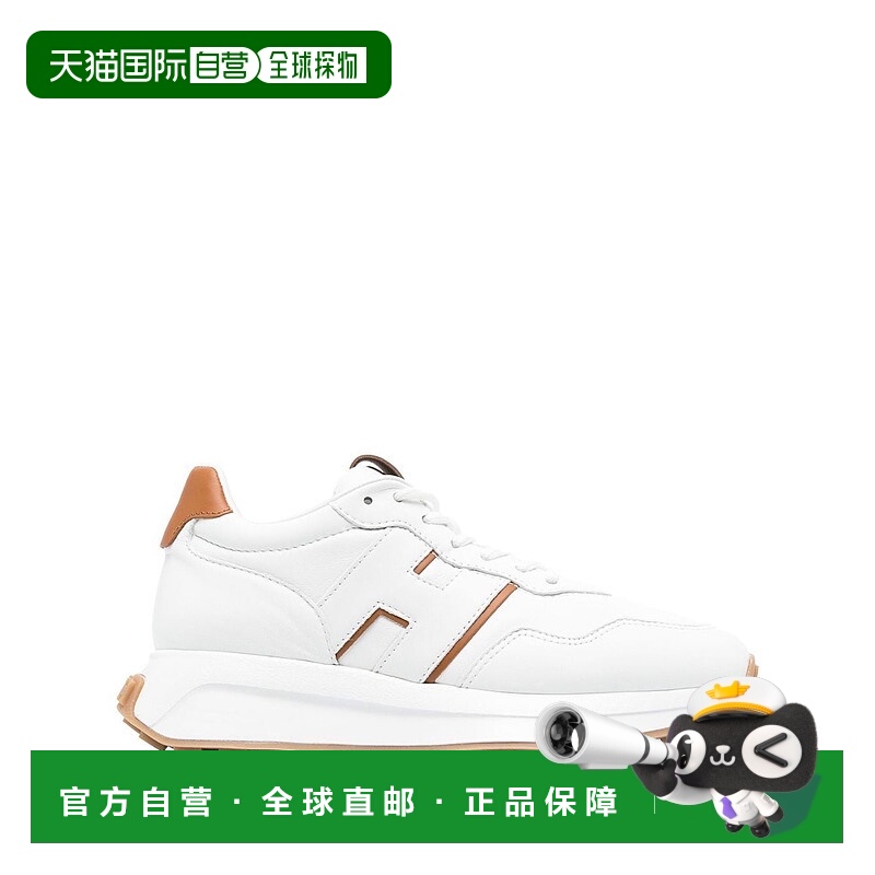 1h可退 香港直邮潮奢 Hogan 女士 标贴低帮运动鞋 HXW6410EH41O64