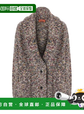 1h可退 香港直邮Missoni 长袖毛衣开衫 DS25WM10BK01F3