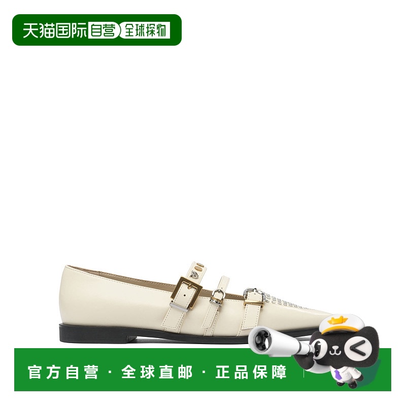 1h可退 香港直邮PINKO 女士芭蕾乐福鞋 SD0371P001DY7BEIGE AW202