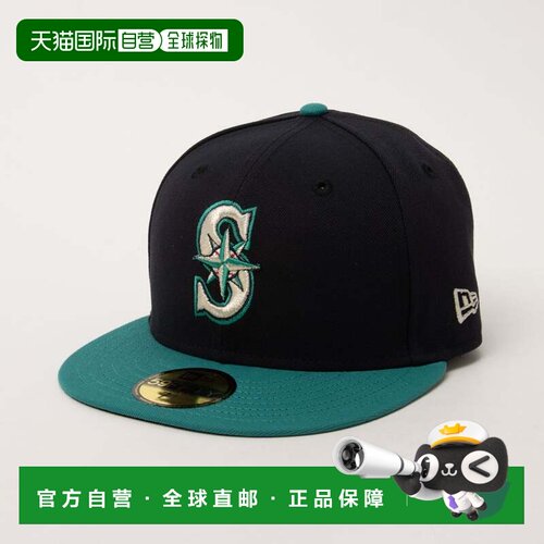 日本直邮NEW ERA MLB 场上版 59FIFTY 正品系列 帽子 水手队海军