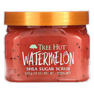 香港直邮Tree Hut,乳木果糖磨砂膏，西瓜香，18 盎司（510 正品