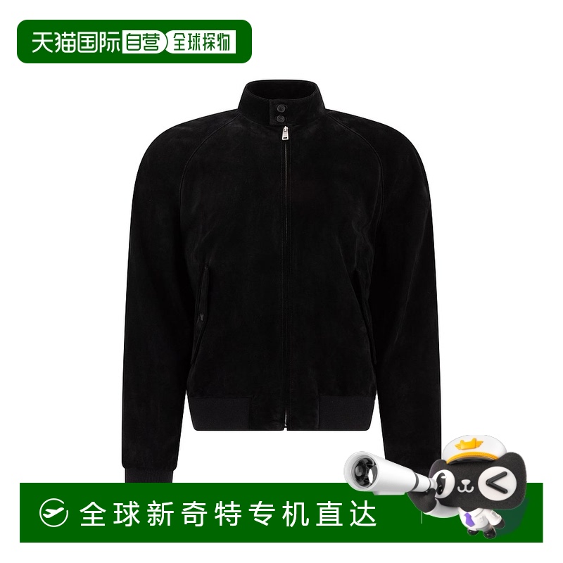 1h可退 香港直邮PRADA 男士夹克 UPW524158GF0002SOOO SS2025 黑
