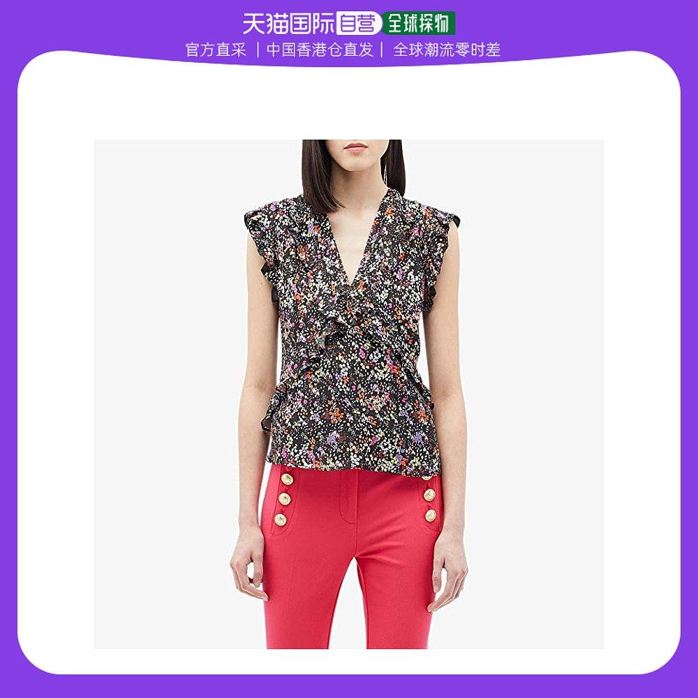 香港直邮潮奢 derek lam 10 crosby 女士无袖皱褶上衣