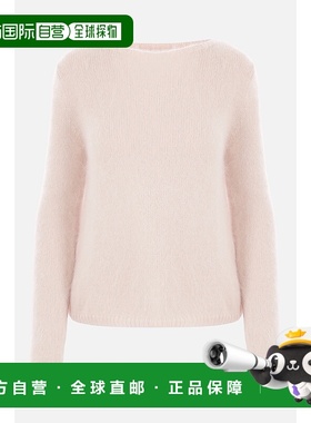 1h可退 香港直邮潮奢 Blumarine 蓝色情人 女士 圆领毛衣 4M119A