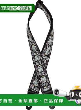【日本直邮】芬德 Pasadena 编织背带 蓝莲花 2 英寸
