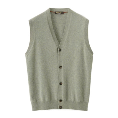 1h可退 香港直邮Loro Piana 经典针织马甲 FAP6096