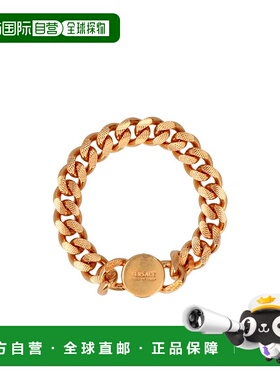 香港直邮VERSACE 男士手链手镯 DG06996DJMTKOTGOLD配饰