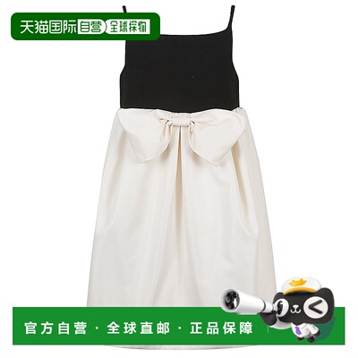 1h可退 香港直邮潮奢 Celine 思琳 女士 MUGUET双层羊毛绉纱连衣