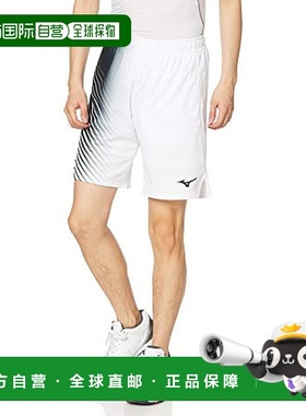 【日本直邮】Mizuno美津浓 网球运动短裤M  白色休闲裤62JB0101