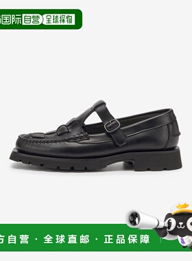 韩国直邮HEREU MFP21SOSP001BLACKSS23休闲鞋男士厚底脚蹬皮鞋