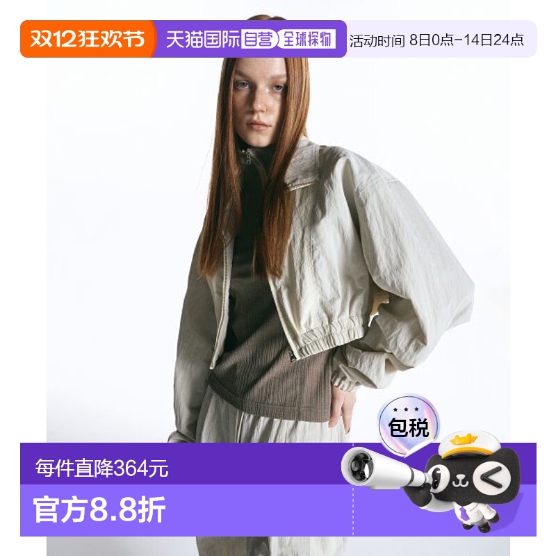 韩国直邮INSILENCE女款街头复古酷帅时髦设计师新款冲锋衣IW2C1JP