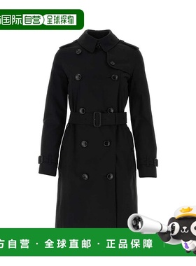 香港直邮BURBERRY 女士风衣 8079409A1189-2 CO 黑色 Burberry Tr