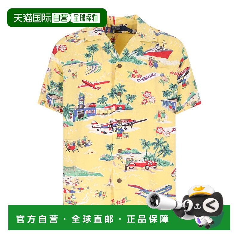 香港直邮Polo Ralph Lauren 短袖衬衫 710964796新款