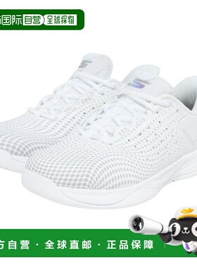 日本直邮SKECHERS 比伯外套重装版女士网球鞋 172101C-WHT 白色