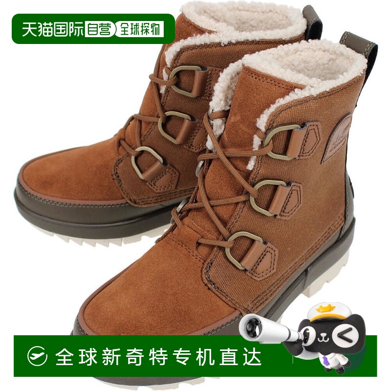 日本直郵SOREL 靴子蒂沃利防水TIVOLI 4 WP天鵝絨鞋舌/橄欖綠NL44