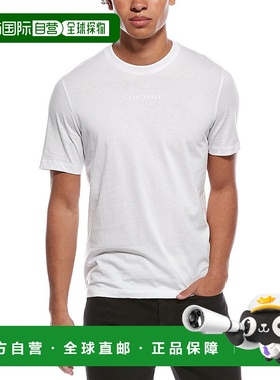 自营Ted Baker Wiskin Regular Branded T-Shirt - white 美国奥