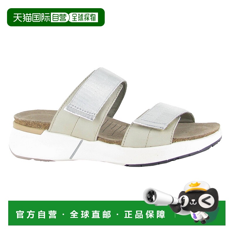 自营 naot女式Calliope凉鞋，象牙皮革/银灰色-象牙皮革/银灰色