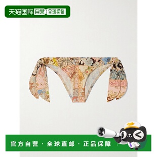 1h可退 香港直邮潮奢 ZIMMERMANN 女士 Daylight繫帶比基尼泳褲 6
