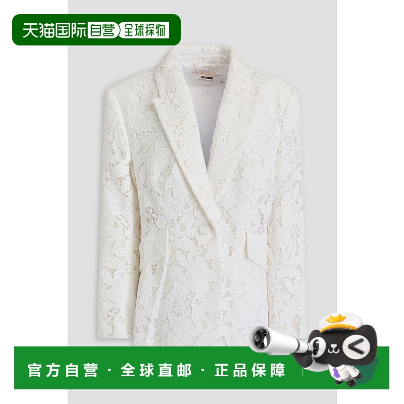 1h可退 香港直邮ZIMMERMANN 女士 凸纹花边蕾丝西装外套 9550JS24
