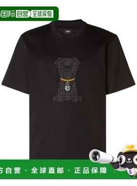 香港直邮Fendi 圆领T恤 FY0936AW0P短袖