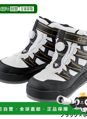 日本直邮Gamakatsu 鞋类 G-Spec 毛毡钉鞋（动力型）L 黑色 x 白