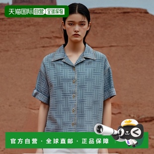 FF52DC2496J4DB SS2025 蓝色 香港直邮KENZO Kenzo 女士衬衫