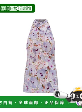 香港直邮BALMAIN 女士背心吊带 GF1AE165SF37GXC SS2026 紫色