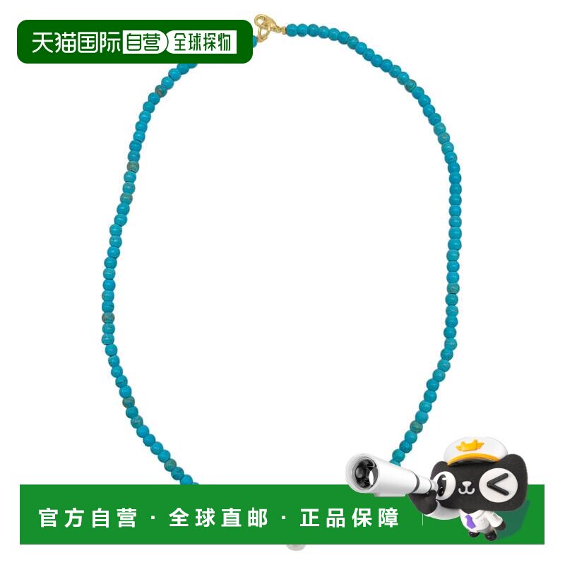 自营Adornia 绿松石串珠项链配珍珠绿松石 美国奥莱直发