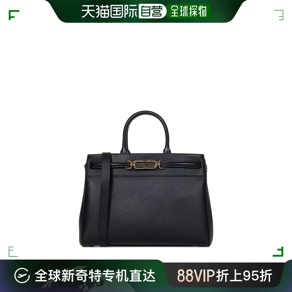 香港直邮潮奢 Tom Ford 汤姆 福特 女士 徽标牌大号手提包 L1785L 箱包皮具/热销女包/男包 通用款女包 原图主图