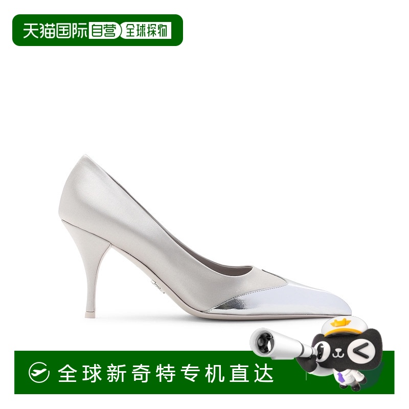 1h可退 香港直邮PRADA 女士高跟鞋 1I968N049FA085F0D32 CO 白色