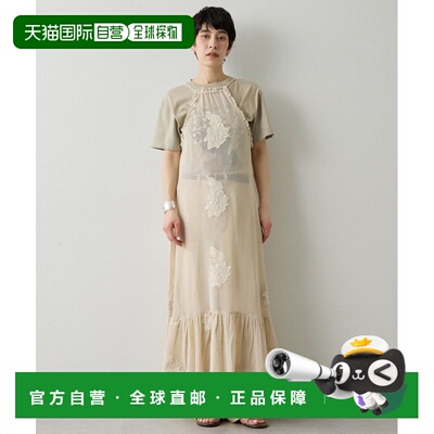 日本直邮Whim Gazette 女装 网纱蕾丝连衣裙 WGS1061309A0002