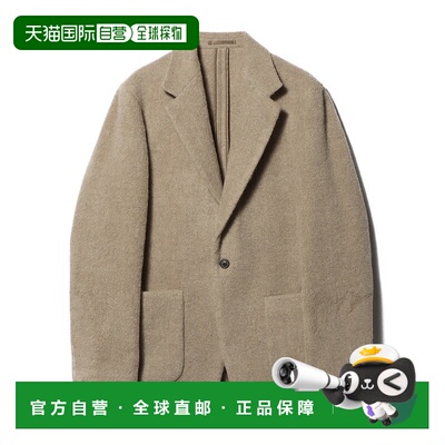 1h可退 日本直邮ESTNATION 男装 贝塔羊绒感 单粒扣休闲西装 5220