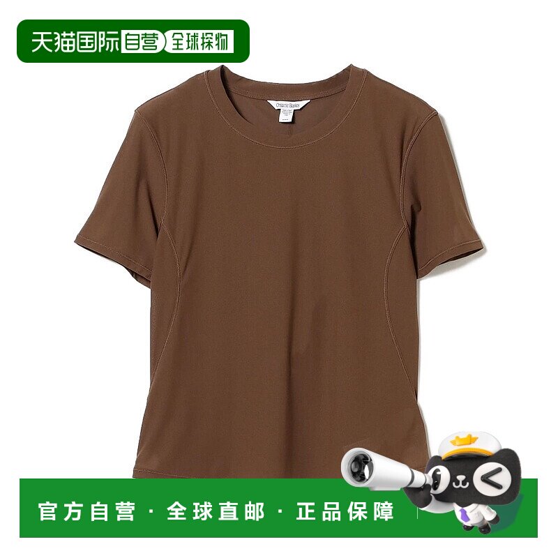 1h可退 日本直邮Organic Basics 女士紧身透气网眼T恤 3778008343