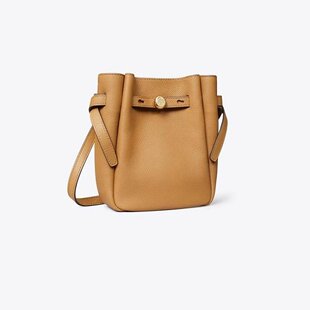 香港直邮Tory Burch汤丽柏琦Romy女士单肩斜挎包小号皮革时尚纯色