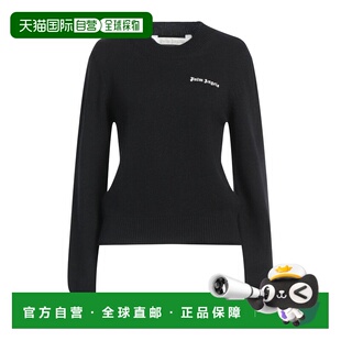 1h可退 香港直邮Palm Angels 棕榈天使 女士 毛衣 black黑色 舒适
