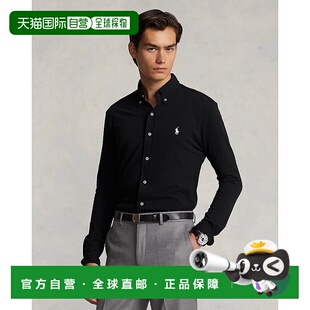 自营欧洲直邮RalphLauren拉夫劳伦 Polo轻薄珠地棉质衬衫