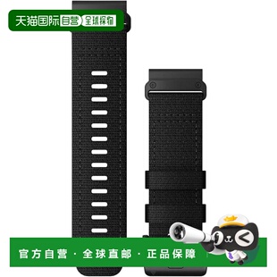 【日本直邮】佳明 QuickFit 26mm 战术黑色尼龙表带 小号