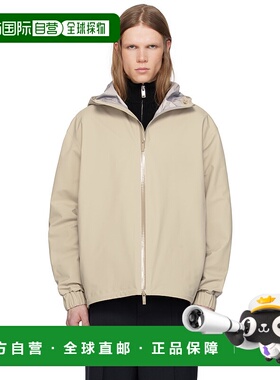 1h可退 香港直邮潮奢 Moncler 盟可睐 男士 米色 Bise Hooded Rai