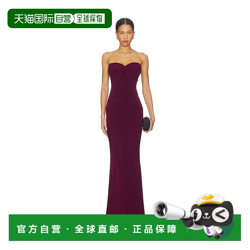 1h可退 香港直邮NORMA KAMALI 诺玛 卡玛丽 女士 x Front 抹胸抽