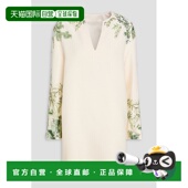 1h可退 精饰羊毛真丝混纺绉纱 女士 香港直邮valentino 华伦天奴