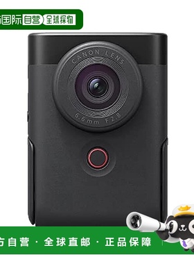 【日本直邮】Canon Vlog 相机 PowerShot V10 黑色 紧凑型 拍摄