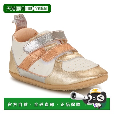 欧洲直邮Easy Peasy  MY PRE BASKET VELCRO 女童鞋子低帮板鞋 AJ